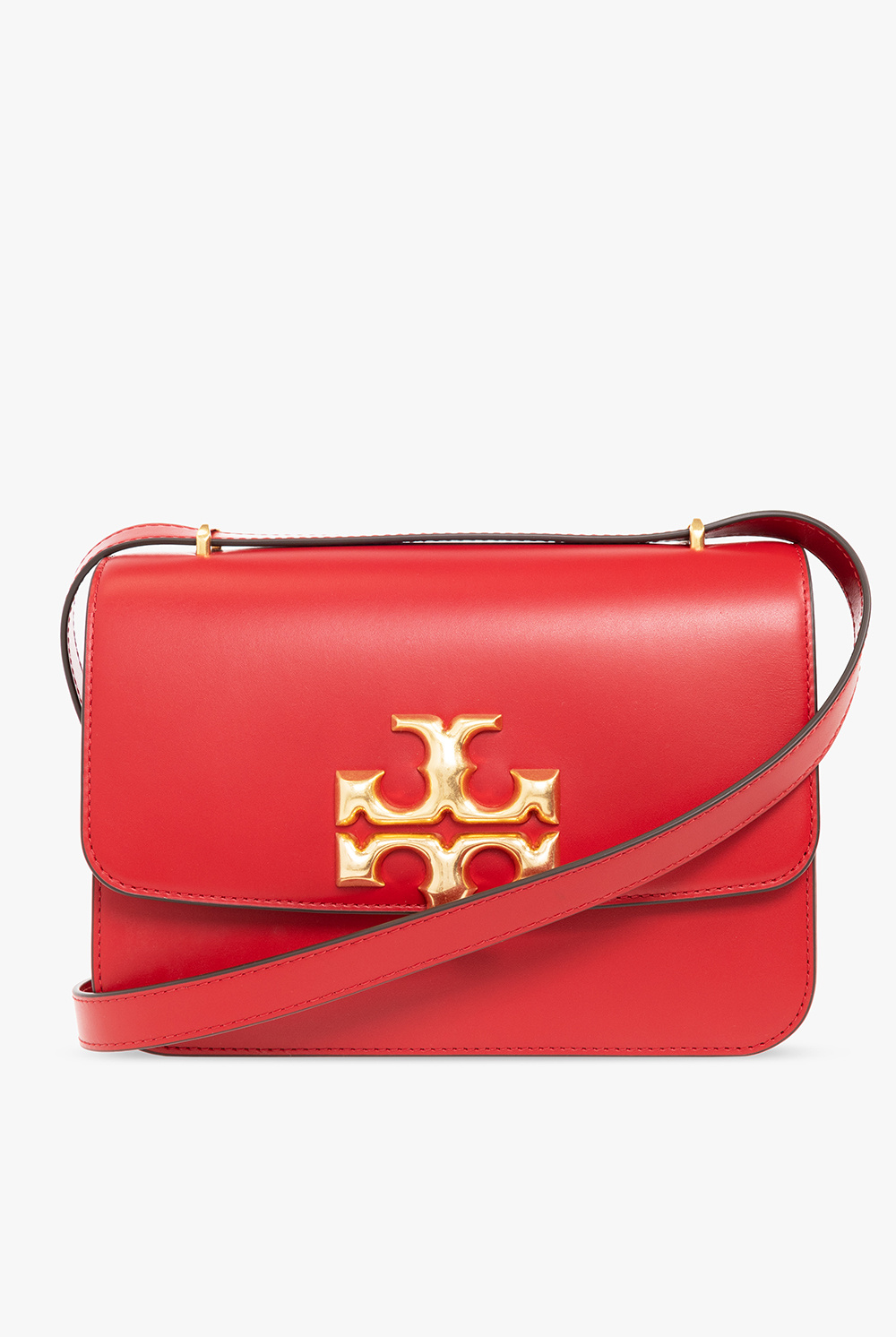 Tory Burch Eleanor Leather Card Case popular in Color Tory Red